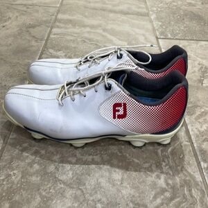 FootJoy Men's D.n.a. Helix  Style Golf Shoes Sz 9W Wide‎